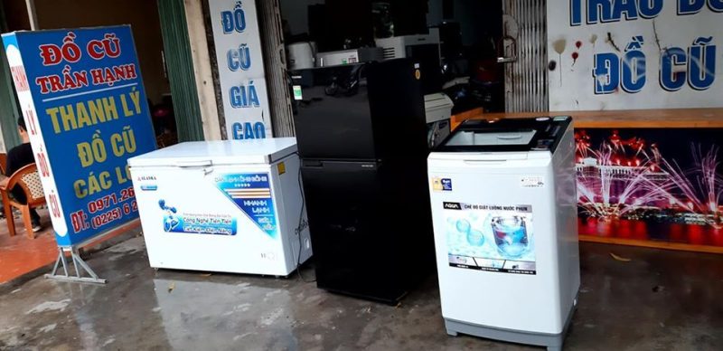 Thu mua tủ lạnh cũ Hải Phòng , Đồ cũ Trần Hạnh chuyên mua bán đồ điện tử điện lạnh cũ giá cao tại nhà 1 Thu mua tủ lạnh cũ Hải Phòng , Đồ cũ Trần Hạnh chuyên mua bán đồ điện tử điện lạnh cũ giá cao tại nhà 0971 265 266