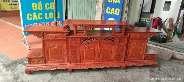 thanh ly ke tivi go huong dai 24m